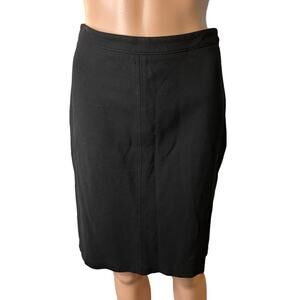 J. Crew VTG Ponte Knit Pencil Skirt Estimated 2 Preppy Minimalist Comfy Career